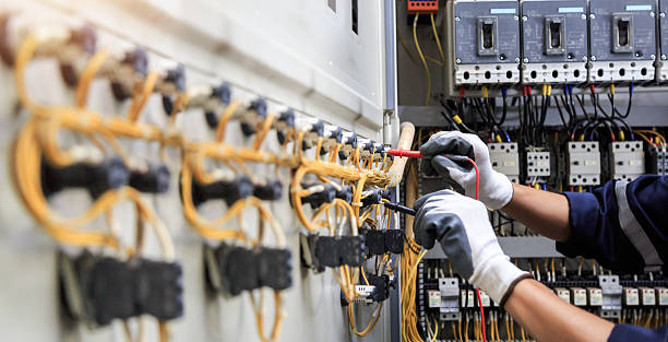 Professional Electrician technician working in Midland Park, NJ